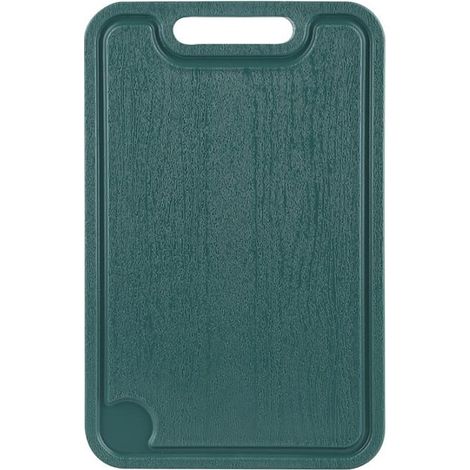 Planche à découper en plastique Molly 31,5 x 19,5 cm, vert bouteille moyen