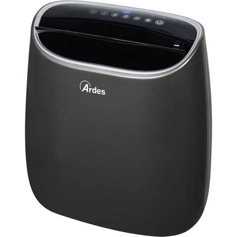 Ardes AR4P17 Stufetta Elettrica Termoventilatore Ceramico 2200 W Termostato Nero (1/5)