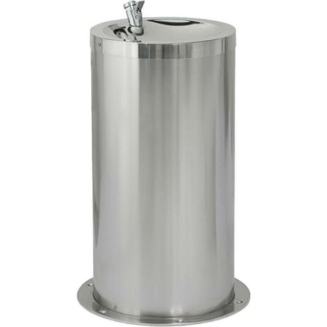 Sanela Fontanelle in acciaio inox - Fontanella a pavimento 660 mm, acciaio inox SLUN 23M