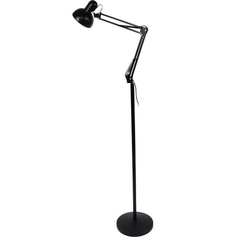 Verstellbare Stehlampe aus Metall, sehr schwer und übergroß, inklusive Glühbirne, 220V europäischer Standard. (1/5)
