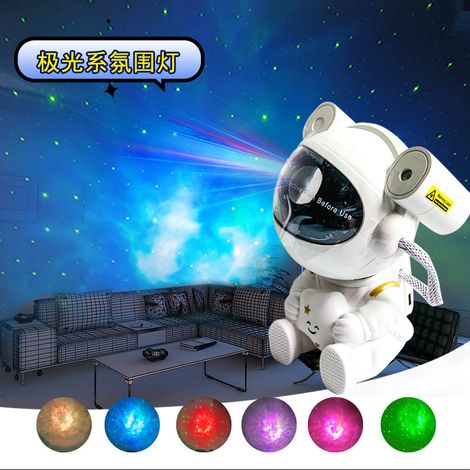 Astronaut Black Hole Lamp, Astronaut Starry Sky Lamp, Bedroom Bedside Table Lamp, Romantic Atmosphere Lamp, Night Light -- 5W