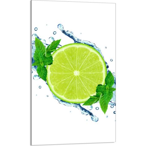 Glasschneidebrett 30x52 Limette (1/5)