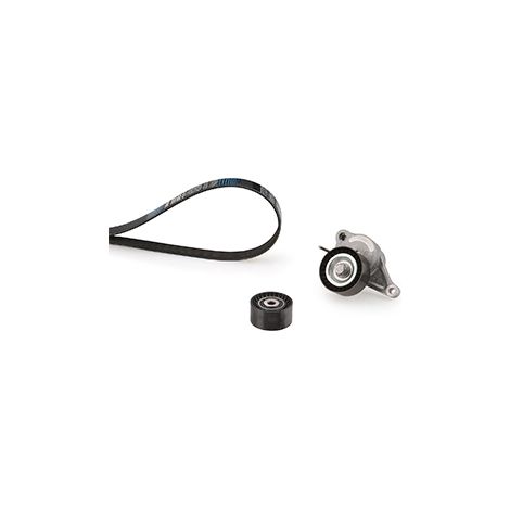 Jeu de courroies trapézoïdales à nervures Gates K027PK1675 NISSAN 117200334R