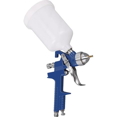 Pistolet Pulvérisateur HVLP pour Peinture, 500 ML Atomisation Uniforme, Commandes Réglables, Buse de 1,4 Mm et Buse en Laiton, Pulvérisateur de Peinture pour Professionnels Débutants (1/5)