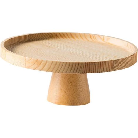 Présentoir à gâteaux rond, assiette à fruits, présentoir à cupcakes pour décoration de table, réception, mariage, 24 cm (9,5 pouces), 2025 (1/4)