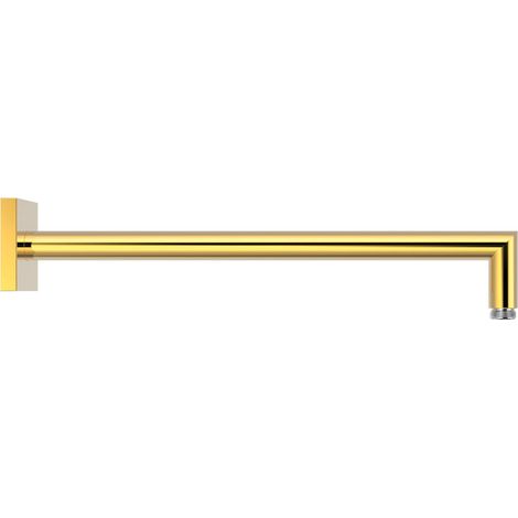 TRES 06243201OR COMPLEMENTOS DE DUCHA Brazo A Pared Color Oro 24K - ref: 06243201OR (1/2)