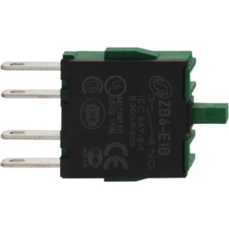 Schneider elemento di contatto per base faston con contatti in lega d'argento zb6e2b (1/5)