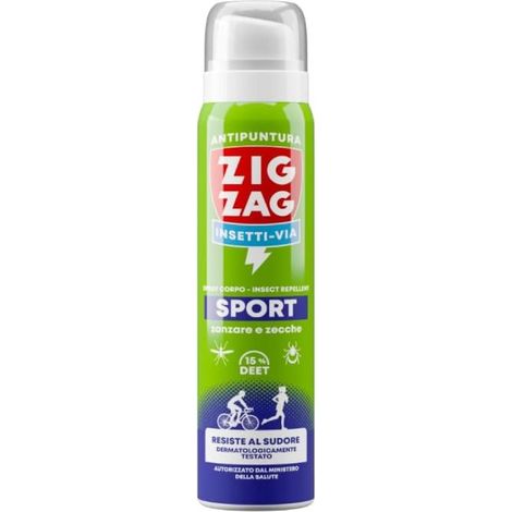 SPRAY ANTIPUNTURA SPORT&WORK 100ML 15% DEET DI ZIG ZAG (1/2)