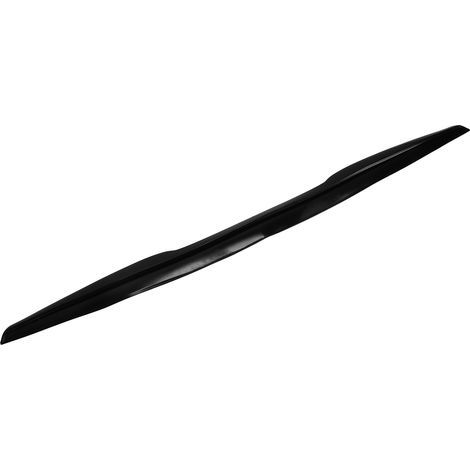 Alerón trasero universal para coches, fabricado en caucho negro brillante resistente a los rayos UV. (1/5)