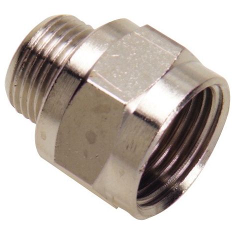 Adattatore Prolunga 1/2 Femmina - 3/8 Maschio (Blister 2 Pezzi)