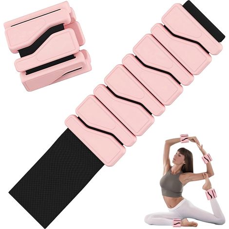 2 Pièces Poids Poignet Cheville, Bracelet Bracelet Lesté, Équipement D'entraînement de Fitness en Silicone Poids Poignet, Convient Pour L'entraînement Quotidien en Jogging, Yoga et Pilates (1/5)