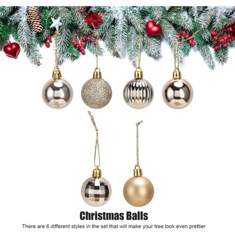 Unzerbrechliche Christbaumkugel, PVC-Weihnachtsanhänger für Festtags- und Weihnachtsdekoration (1/5)