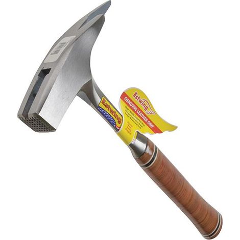 Estwing E239MM Roofers Pick Hammer - Leather Grip, Milled Face