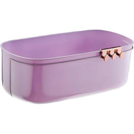 Boîte de rangement suspendue, étagère de rangement sans perçage, panier de rangement égouttoir pour fruits et légumes (1/5)