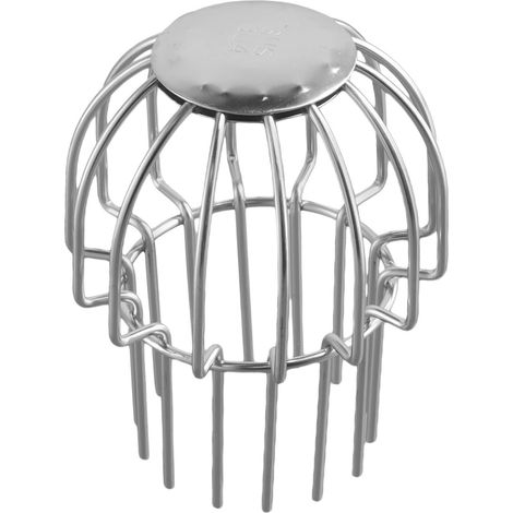 1 pièce (75 mm) Couvercle de drain anti-obstruction en acier inoxydable avec protection anti-feuilles pour drain de toit (1/3)