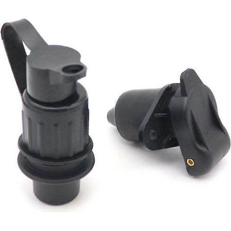 3-poliger 12V-Anhängerstecker, runder Stecker für Kabelbaum, universeller Kabeladapter für Anhänger.