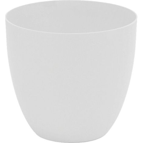 Pot De Fleurs Injection Modele Bol ø26cm Couleur Blanc - Pot De Fleurs Injection Modele Bol ø26cm Couleur Blanc (1/5)