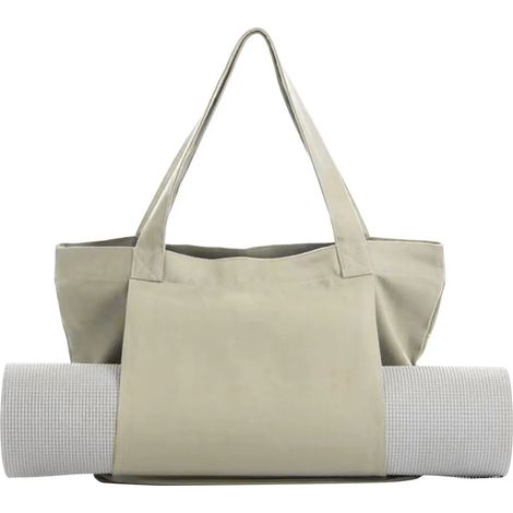 Sac pour tapis de yoga/pilates, multifonctionnel, grande capacité, sac à main en toile, idéal pour les entraînements en extérieur, tapis de yoga, sac bandoulière, sac fourre-tout (1/5)