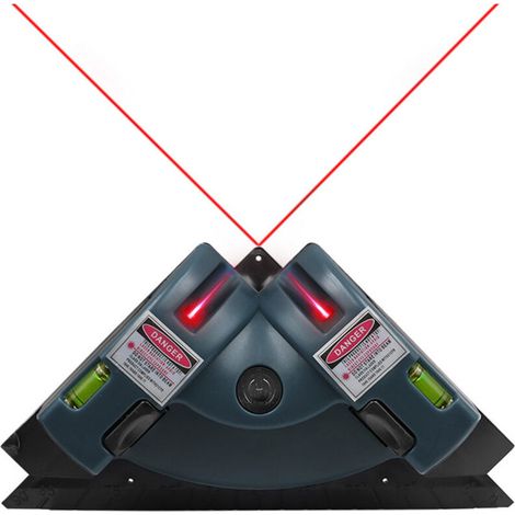 Jeffergarden Right Angle Laser Projection Level Integrated Plastic Housing Infrared Horizontal Vertical Line For Tile Blue (1/5)