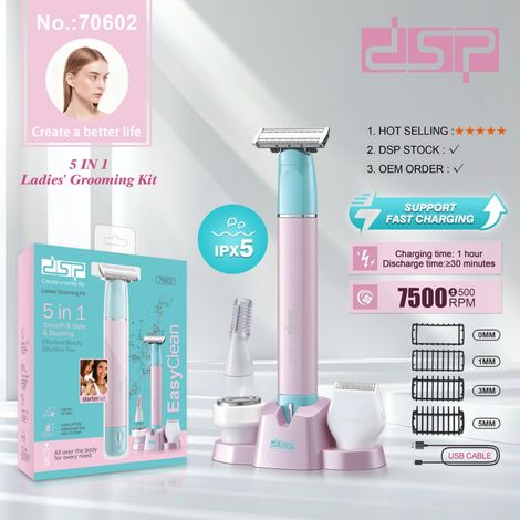 Rasoir électrique pour femmes, spécialement conçu pour l'épilation du pubis et des aisselles, appareil d'épilation portable pour femmes. (1/2)