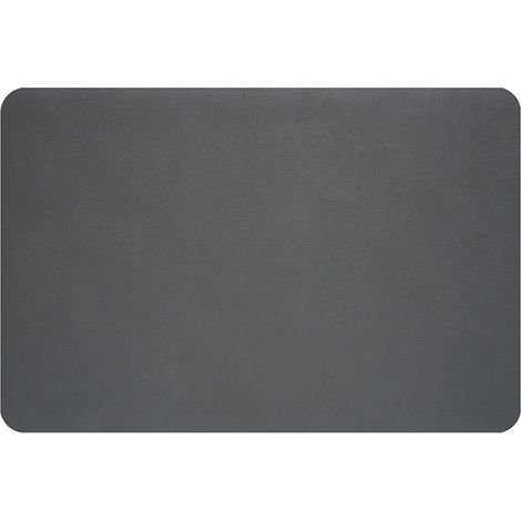 Geschirr-Abtropfmatte, super saugfähige Abtropfmatte, schnell trocknende Nanofaser-Küchenspüle-Matte, (40 x 50 cm, dunkelgrau)