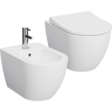 Sanitari Vitra Mia Round sospesi rimless