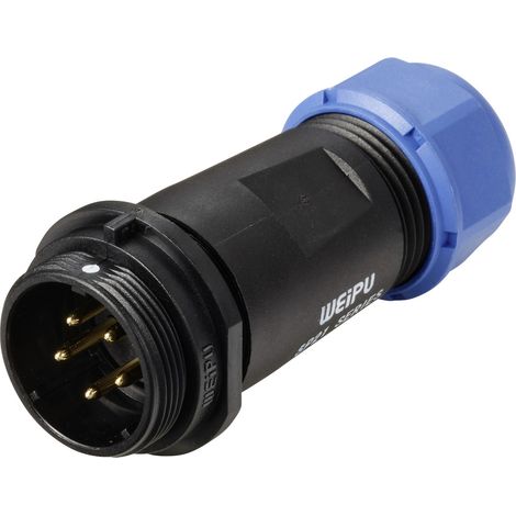 Weipu SP2111 Rundstecker 5-polig robust und zuverlässig (1/4)