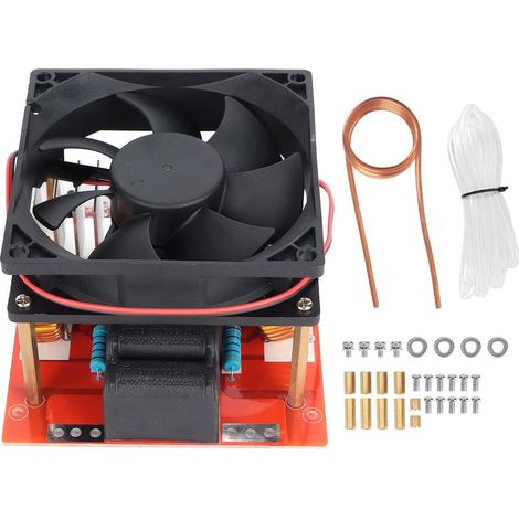 ZVS 1000W Induktionsheizgerät-Set für Metalle, Heimwerkerprojekte, schnelle elektrische Erwärmung mit Kupferrohr (1/5)