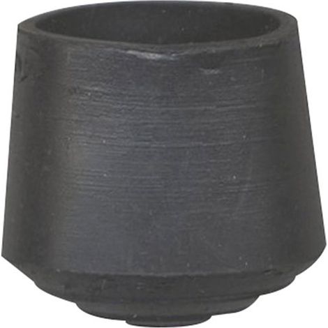Gummipuffer Endkappe Envel.caout.schwarz D12 Sc - Iso
