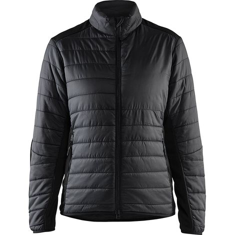 Veste de travail matelassée doublée femme 4715 - Noir/Gris foncé XXXL