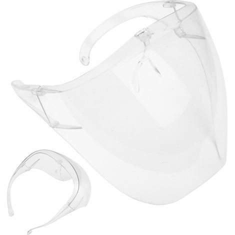 Visière Anti-Buée Transparente de Protection Faciale pour Adultes (1/5)
