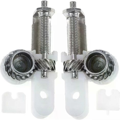 Kit de 2 vis de réglage de tension de chaîne pour tronçonneuses Stihl 017, 018, MS170, MS180 et MS250 - Accessoires de réparation et de remplacement pour tondeuses à gazon - JXLGV (1/5)