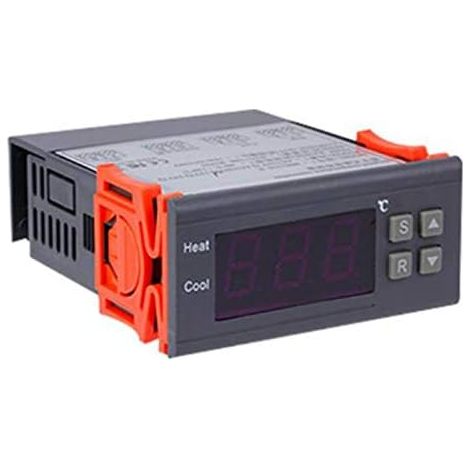 Digital Temperature Controller -99-400 Degree PT100 M8 Probe Thermocouple Sensor Built-in Thermostat 220V Switch (1/5)