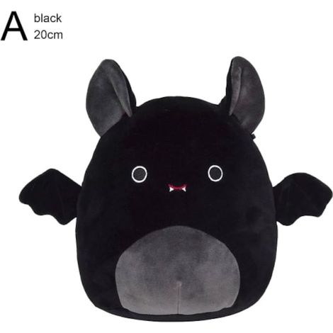 Peluche chauve-souris noire Squishmallow 8" Emily Halloween 20cm Compatible avec les Squishmallows[JUN]