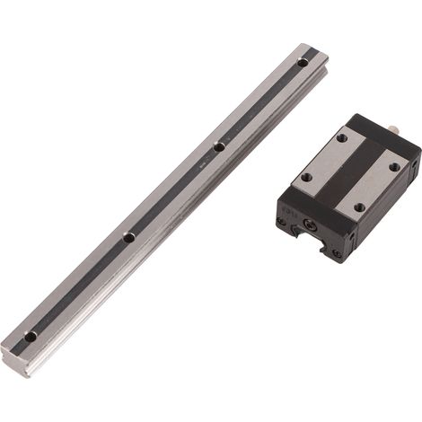 Kit rail de guidage linéaire et glissière à billes en acier pour imprimantes 3D et CNC, bloc 200 mm (1/5)