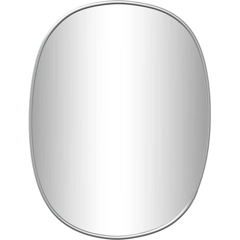 Maison Exclusive - Specchio da Parete Argento 30x25 cm