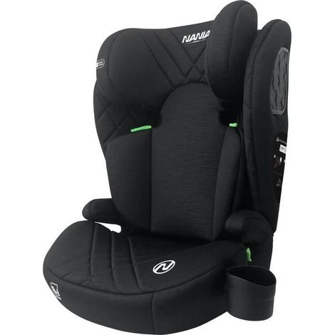Siege auto ceinturé - NANIA - SIENNA - Groupe 2/3 - I-size - Noir (1/5)