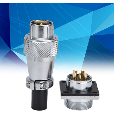 WS20 500V Luftfahrtstecker und -buchse, wasserdichter Stromanschluss (1/5)