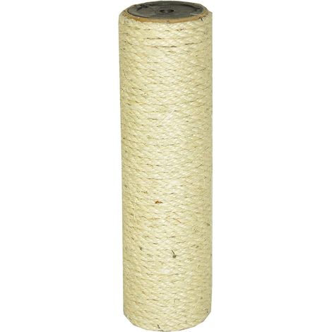 1 Poteau Sisal 30cm, Filetage M10, Pour Arbre À Chat, Protection Meubles (1/4)