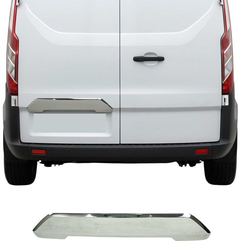 Garniture de Hayon Coffre pour Ford Transit Custom 2014-2021 acier inox (1/5)