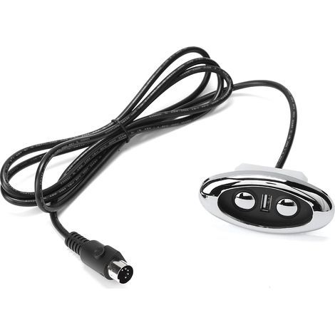 Contrôleur de canapé, Installation Simple, rétro-éclairage LED Durable à économie de Travail, Commande Manuelle de canapé à 2 Boutons, avec Port USB pour Fauteuil de Massage canapé(Straight) (1/5)