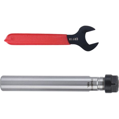 Werkzeughalter mit geradem Schaft C16-ER11A-100L, ER11 Spannzange, 100mm Verlängerung, Zubehör für CNC-Dreh- und Fräsmaschinen. (1/5)