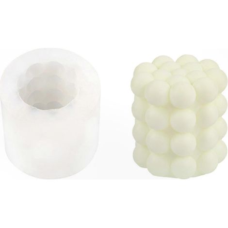 Geometrische 3D-Würfel-Silikonform für Kerzen, handgemachte Seife und kreatives Backen, multifunktionale DIY-Form (1/5)