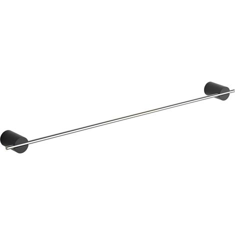 Mexen Aron appendiabiti per asciugamano, nero/cromo - 7088124-07 (1/2)