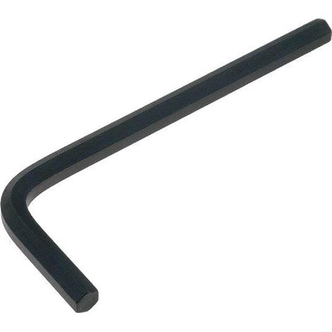 Cle Allen tete 5mm bras 80mm en acier chrome-vanadium