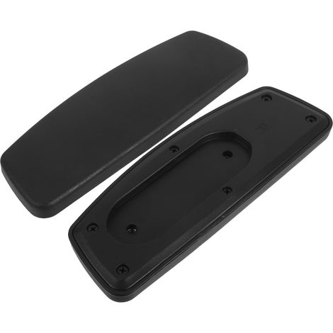 Coussins D'accoudoirs Triangulaires en Plastique Injection pour Fauteuil de Bureau, Antidérapants et Résistants, Accessoires Polyvalents pour Écoles et Bureaux (1/5)