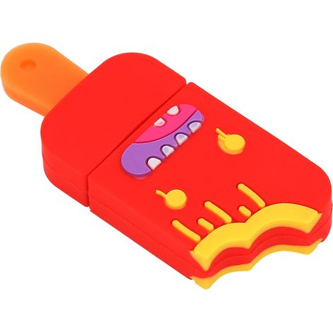 Clé USB 64 Go en Forme de Sucette Glacée pour PC et Mac, Compatible USB 2.0 et 3.0