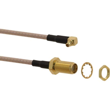 Molex 897616820 Connettore SMA Presa, Spina 50 Ω 1 pz. Sacchetto (1/2)