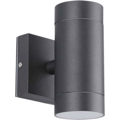 Applique nero VENEZIA Doppio fascio esterno GU10 IP54 (1/5)