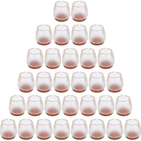 Lot de 4 pieds en plastique pour chaises pliantes, embouts antidérapants 13 mm pour camping/pêche/randonnée, protection sols intérieurs et extérieurs. (1/5)